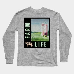 Farm Life & Silo v3 Long Sleeve T-Shirt